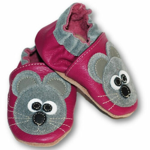 La petite souris - Chausson en Cuir Souple – Image 2
