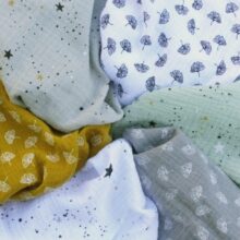 Lange bébé double gaz - 100% coton