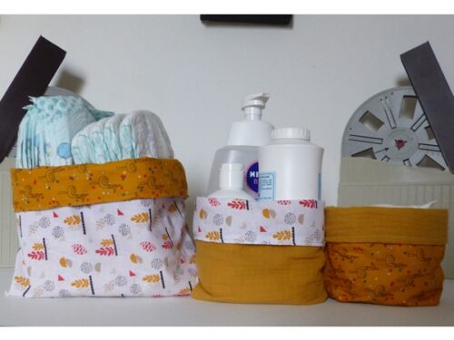 3 Paniers en tissu – Image 2